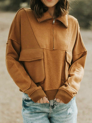 Flap Pocket Sweatshirt