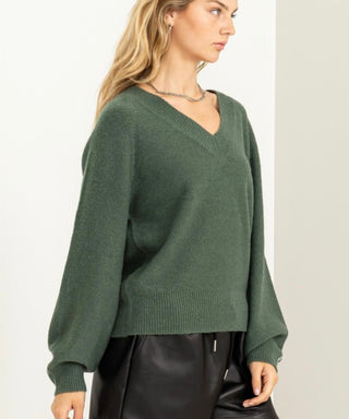 Agnes Vneck Sweater