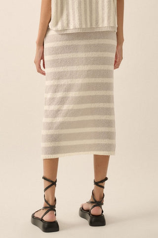 Isabel Striped Skirt