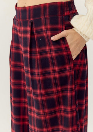 Morgan Plaid Pants