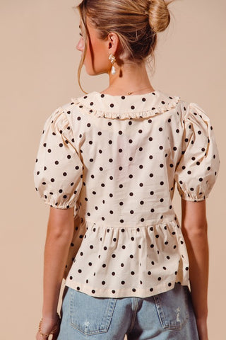 Ada Polka Dot Top