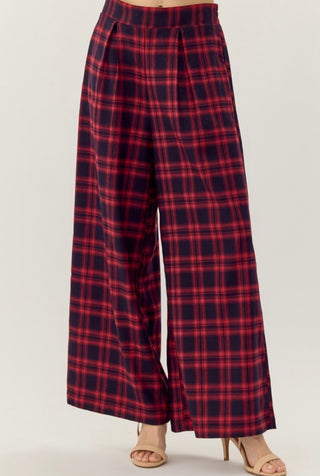 Morgan Plaid Pants