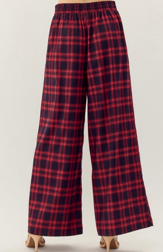 Morgan Plaid Pants