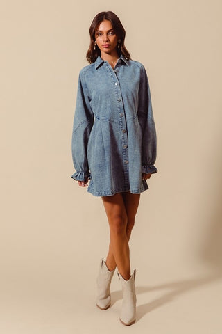 Desi Denim Dress