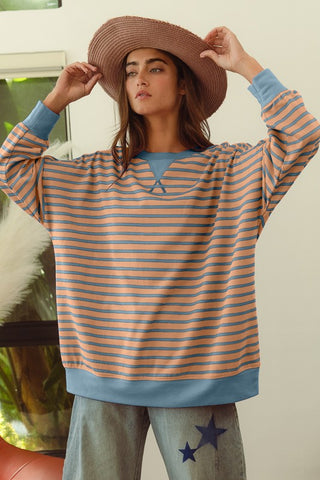 Striped Crewneck