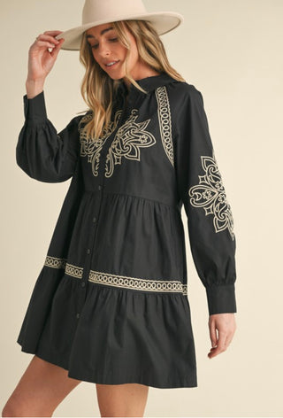 Maeve Embroidered Dress