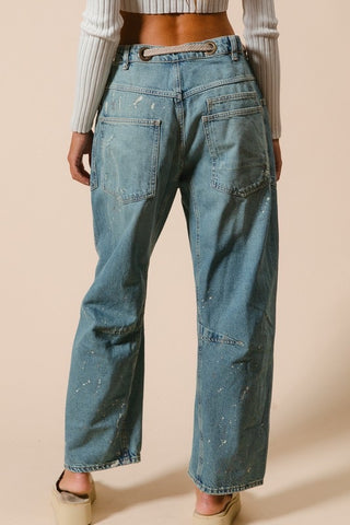 Livin In It Barrel Jeans