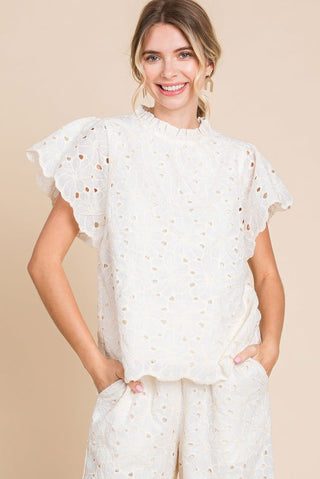 Celeste Lace Top