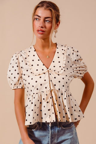 Ada Polka Dot Top