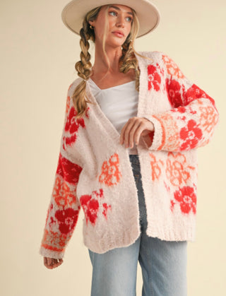 Thea Floral Cardigan