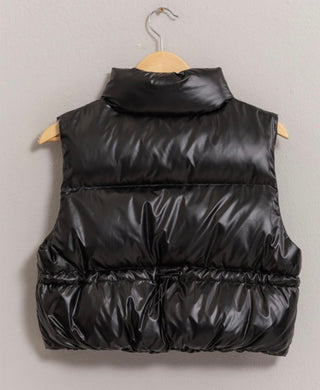 Collins Metallic Puffer Vest