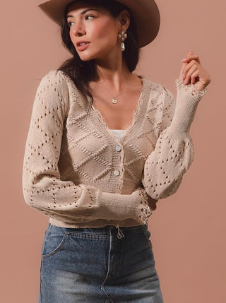 Violet Cardigan