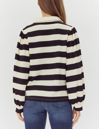 Striped Polo Top