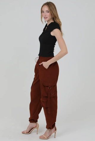 Ellie Corduroy Cargo Pants