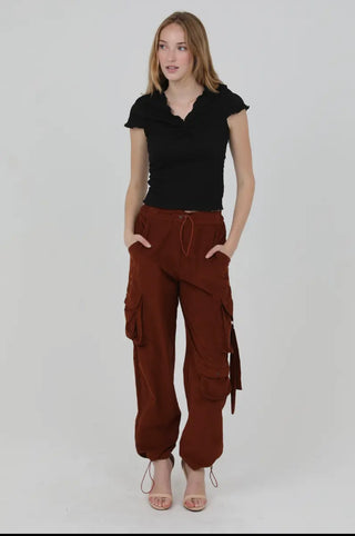 Ellie Corduroy Cargo Pants