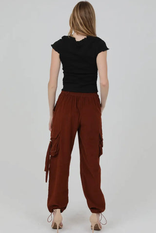 Ellie Corduroy Cargo Pants