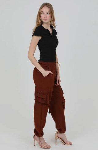 Ellie Corduroy Cargo Pants