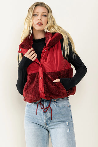 Crimson Sherpa Vest